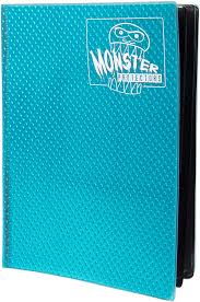 Monster Binder 9pkt Holofoil Aqua Blue  Monster Protectors   