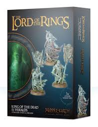 The Lord of the Rings Middle-earth Strategy Battle Game King of the Dead & Heralds Miniatures Games Workshop   