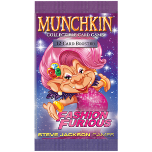 Munchkin Collectible Card Game Fashion Furious Booster Pack Home page Steve Jackson Games   