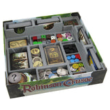 Folded Space Box Insert for Robinson Crusoe 2e & Expansion Board Game Organization Folded Space   