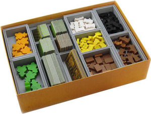 Folded Space Box Insert Agricola Family Edition Board Game Organization Folded Space   