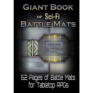 RPG Battle Mats: The Giant Book of Sci-Fi Battle Mats RPG Maps Loke Battle Mats   