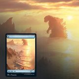 MTG: Secret Lair Drop Godzilla Lands Board Games Wizards of the Coast   