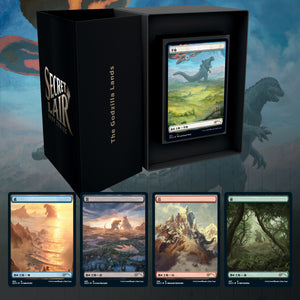 MTG: Secret Lair Drop Godzilla Lands Board Games Wizards of the Coast   