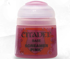 Citadel Base Screamer Pink Paints Games Workshop   