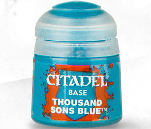 Citadel Base Thousand Sons Blue Paints Games Workshop   