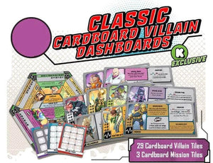 Marvel United Villain Dashboards Board Games Cool Mini or Not   