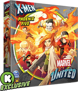 Marvel United X-Men Phoenix Five Kickstarter Edition Board Games Cool Mini or Not   