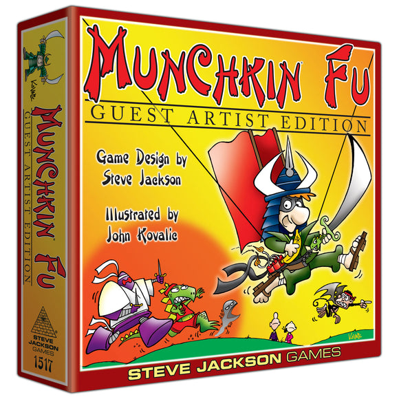 Munchkin Fu Guest Artist Edition Home page Steve Jackson Games   