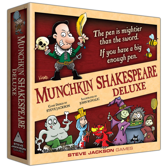 Munchkin Shakespeare Deluxe Home page Steve Jackson Games   