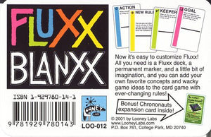 Fluxx Blanxx Card Games Looney Labs   