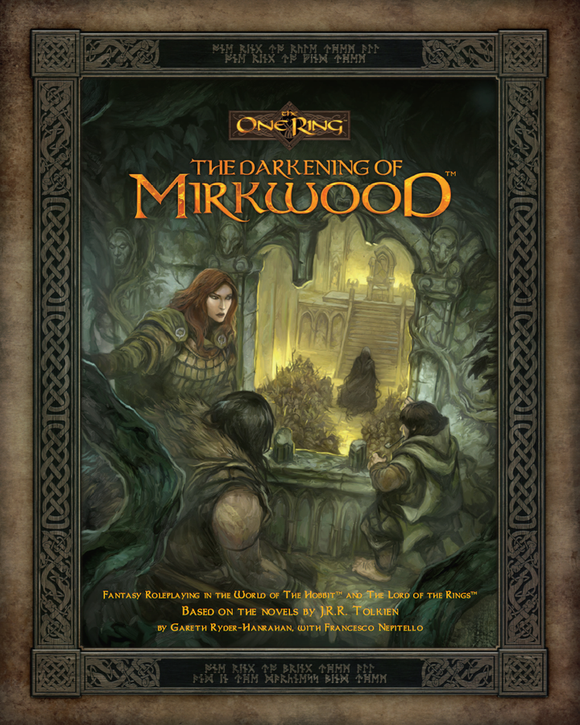 The One Ring RPG: The Darkening of Mirkwood Role Playing Games Cubicle 7 Entertainment   