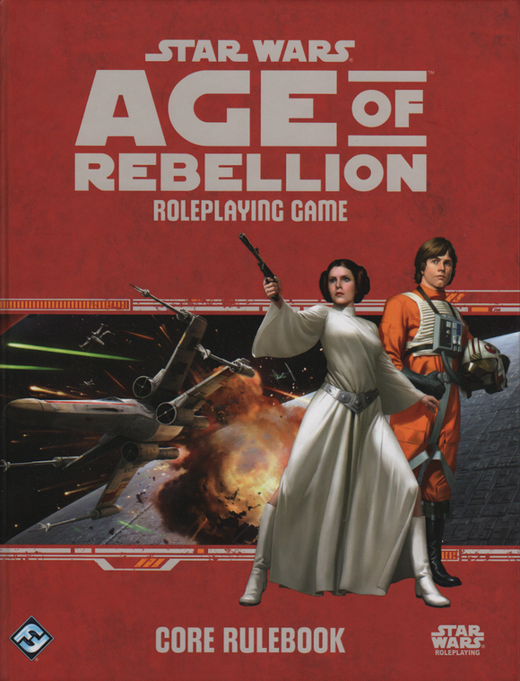 Star Wars RPG - Age of Rebellion: Core Rulebook Role Playing Games Asmodee   