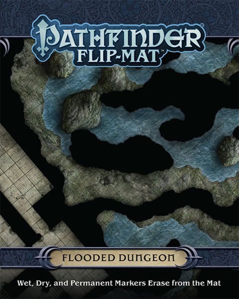 Pathfinder Flip Mat Flooded Dungeon Home page Paizo   