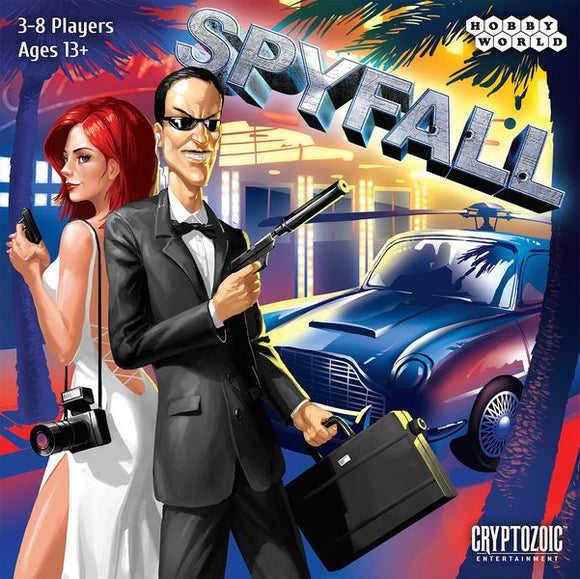 Spyfall Home page Cryptozoic Entertainment   