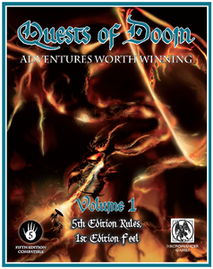 Quests of Doom Volume 1 (D&D 5e Compatible) Home page Other   