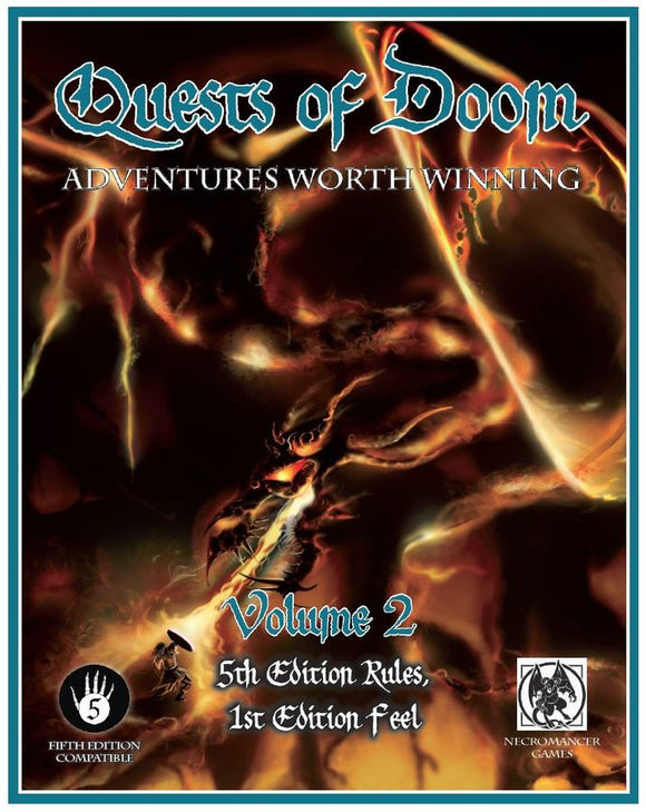 Quests of Doom Volume 2 (D&D 5e Compatible) Home page Other   