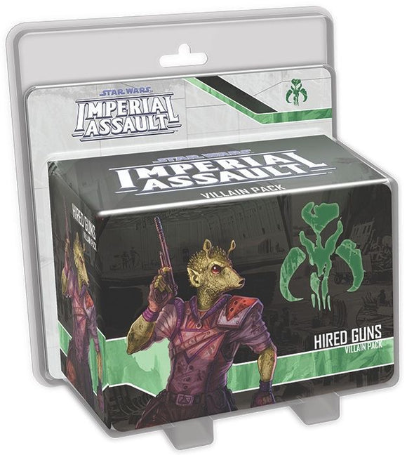 Star Wars: Imperial Assault - Hired Guns Villain Pack Miniatures Fantasy Flight   