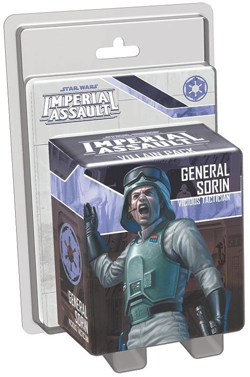 Star Wars: Imperial Assault - General Sorin Villain Pack Miniatures Fantasy Flight   