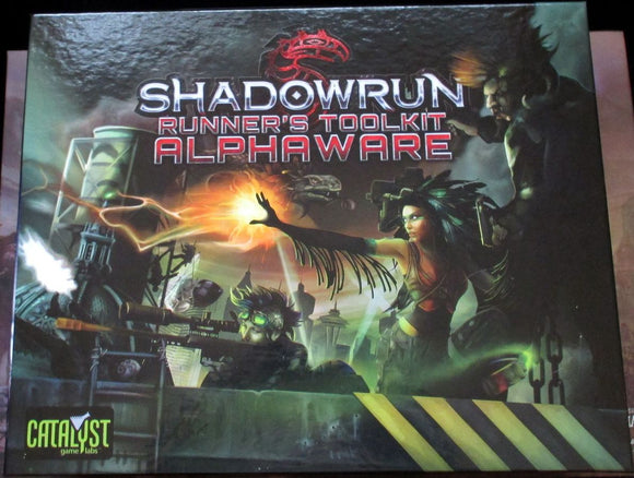 Shadowrun 5E Runner's Toolkit Alphaware Role Playing Games Catalyst Game Labs   