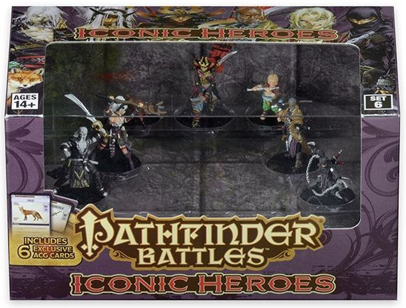 Pathfinder Battles Iconic Heroes Set 6 Home page WizKids   