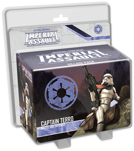 Star Wars: Imperial Assault - Captain Terro Villain Pack Miniatures Fantasy Flight   