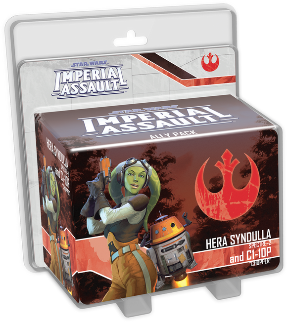 Star Wars: Imperial Assault - Hera Syndulla and C1-10P Ally Pack Miniatures Asmodee   