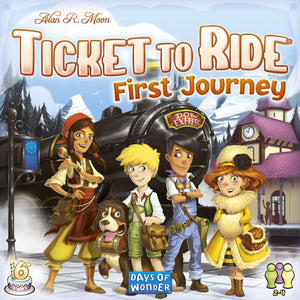 Ticket to Ride: First Journey Europe Board Games Asmodee   