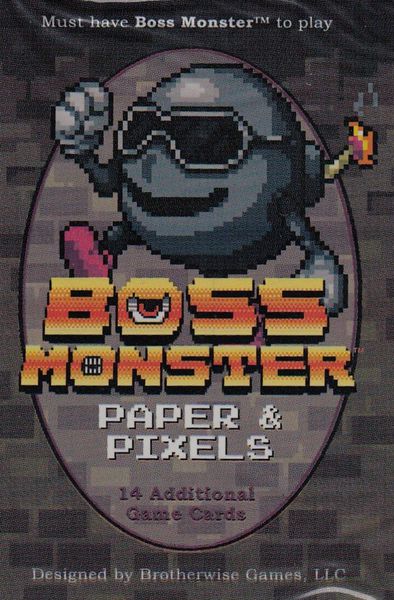 Boss Monster: Paper & Pixels Expansion Card Games Brotherwise Games   