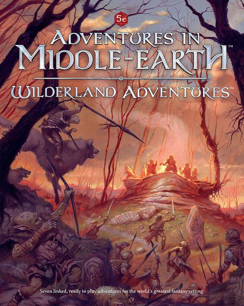 Adventures in Middle-earth Wilderland Adventures (D&D 5e Compatible) Role Playing Games Cubicle 7 Entertainment   