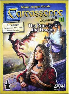 Carcassonne: Expansion 3 - The Princess & The Dragon Board Games Asmodee   