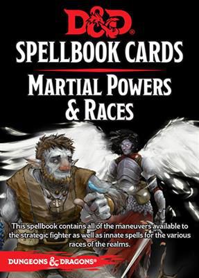 D&D 5e Spellbook Cards: Martial Powers & Races Role Playing Games Gale Force Nine   