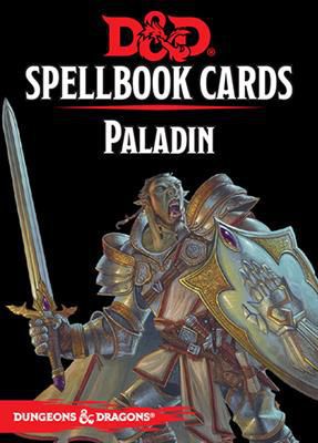 D&D 5e Spellbook Cards: Paladin Role Playing Games Gale Force Nine   