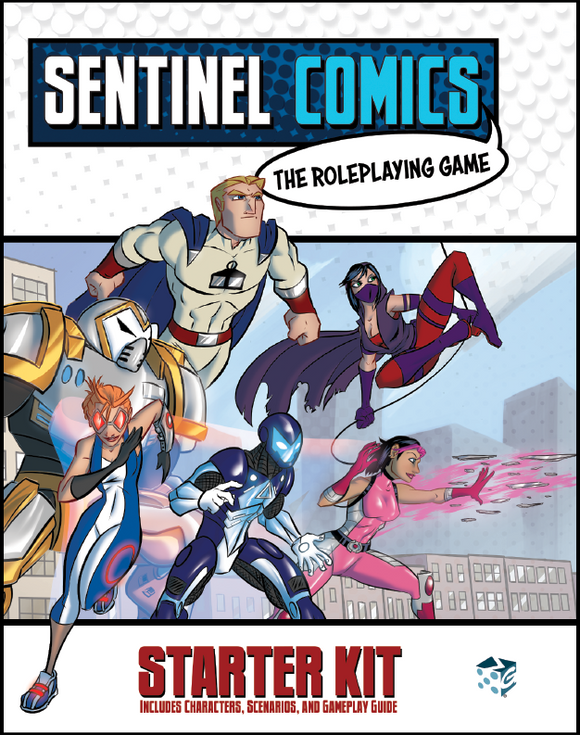 Sentinel Comics RPG Starter Kit Role Playing Games Greater Than Games   