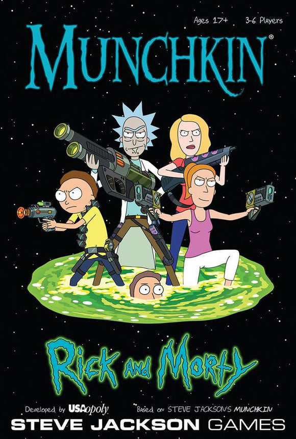 Munchkin Rick & Morty Home page Steve Jackson Games   