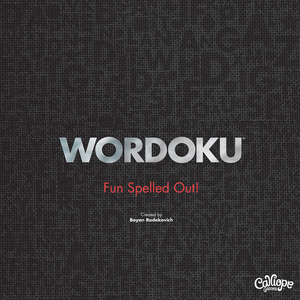 Wordoku: Fun Spelled Out Board Games Calliope Games   