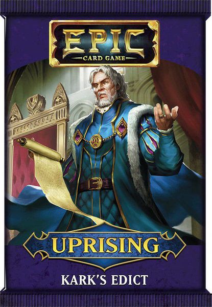 Epic Card Game: Uprising – Kark's Edict Home page Wise Wizard Games   