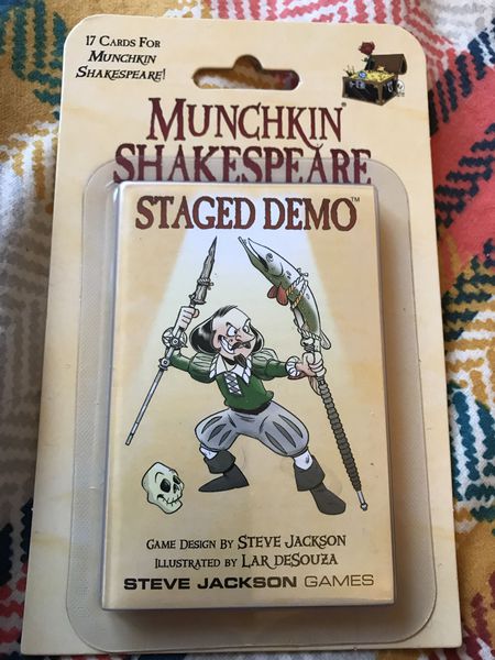 Munchkin Shakespeare: Staged Demo Home page Steve Jackson Games   