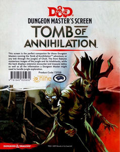 D&D 5e Dungeon Master's Screen: Tomb of Annihilation Role Playing Games Gale Force Nine   