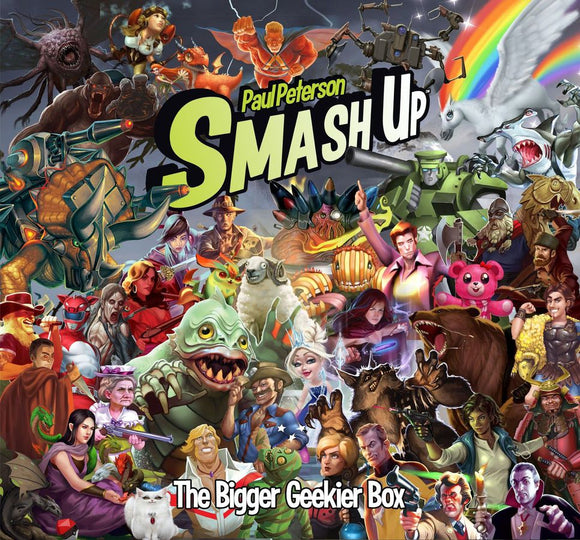 Smash Up: Bigger Geekier Box Card Games Alderac Entertainment Group   