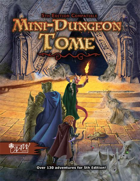 Mini-Dungeon Tome (D&D 5e Compatible) Home page Other   