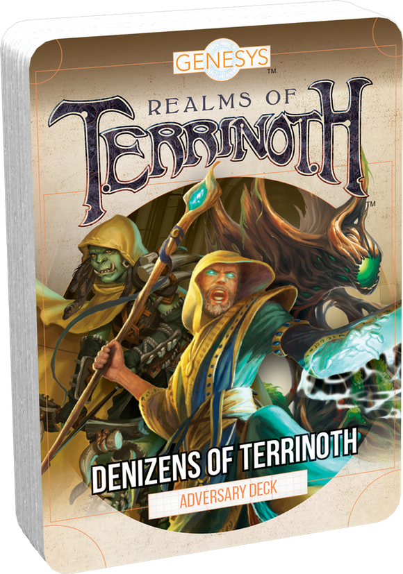 Genesys RPG: Realms of Terrinoth Denizens of Terrinoth Adversary Deck Home page Asmodee   