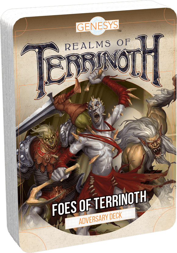 Genesys RPG: Realms of Terrinoth Foes of Terrinoth Adversary Deck Home page Asmodee   