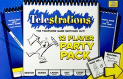 Telestrations: 12 Player Party Pack Board Games USAopoly   