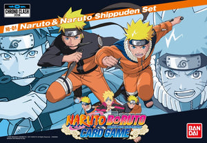 Naruto Boruto Card Game: Naruto & Naruto Shippuden Set  Bandai   