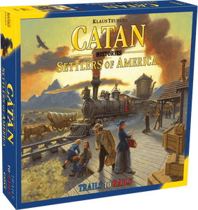 Catan Histories: Settlers of America – Trails to Rails Home page Asmodee   