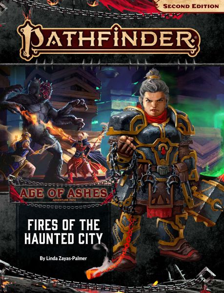 Pathfinder 2e Adventure Path Age of Ashes Part 4 - Fires of the Haunted City Home page Paizo   