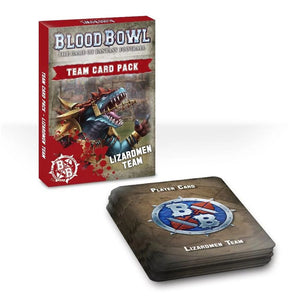 Blood Bowl Lizardmen Team Cards Miniatures Games Workshop   