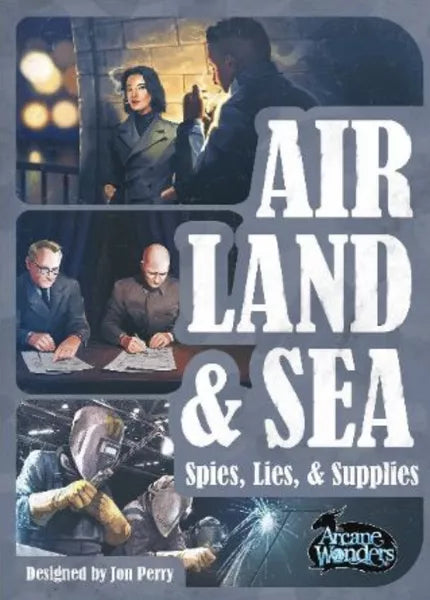 Air, Land & Sea: Spies, Lies, & Supplies Board Games Arcane Wonders   