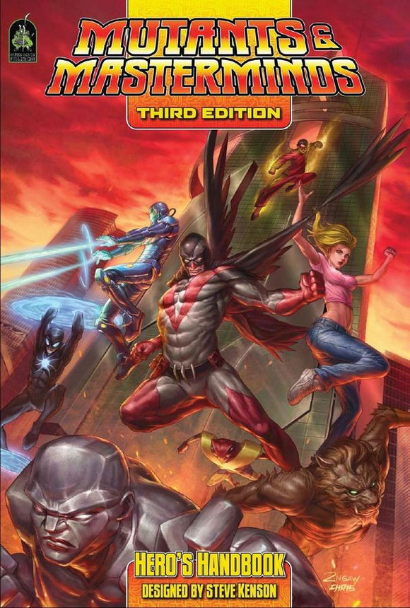 Mutants & Masterminds 3e Hero's Handbook Home page Other   